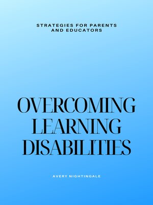 cover image of Overcoming Learning Disabilities